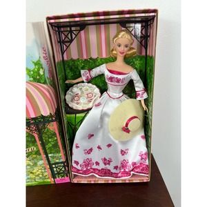 New In Box Vintage Victorian Tea Caucasian Barbie Mattel B0787
